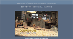 Desktop Screenshot of donviehmanenamels.com